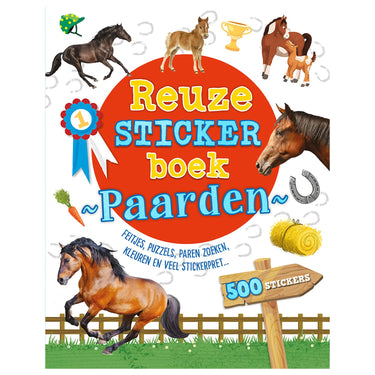 Rebo publishers reuzestickerboek paarden