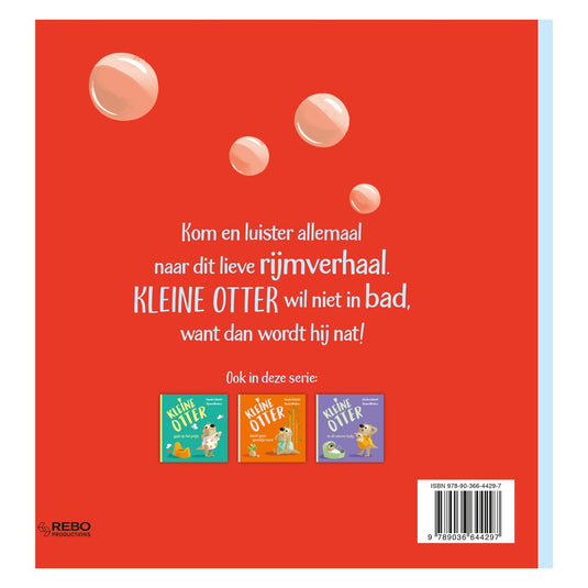 Rebo publishers kleine otter gaat in bad
