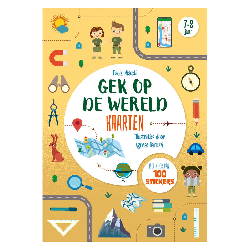 Load image into Gallery viewer, Gek op de wereld - kaarten activiteitenboek
