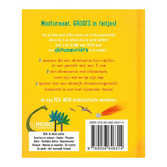 Rebo publishers het kleine maar grote boek over? dinosauriers