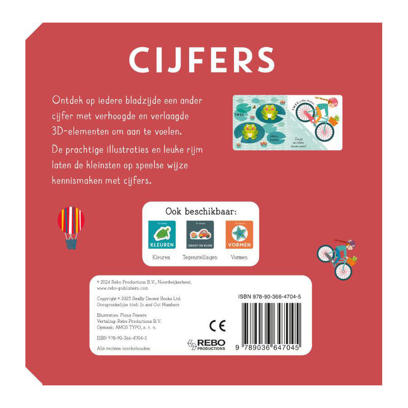 Load image into Gallery viewer, Rebo publishers 3d-voelboek - cijfers
