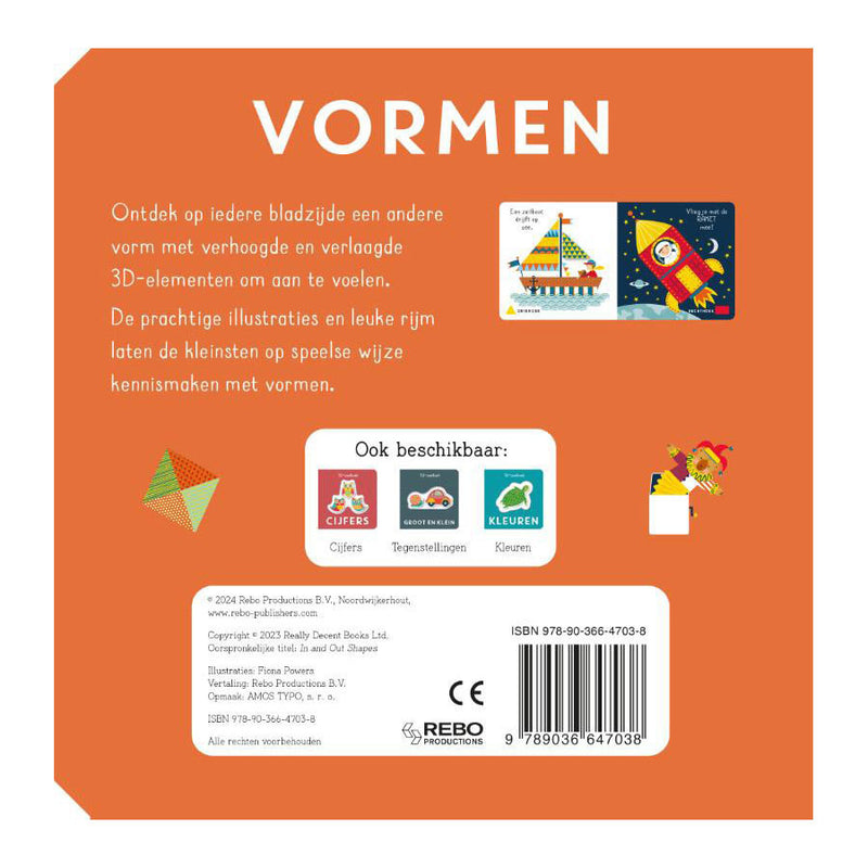 Load image into Gallery viewer, Rebo publishers 3d-voelboek - vormen
