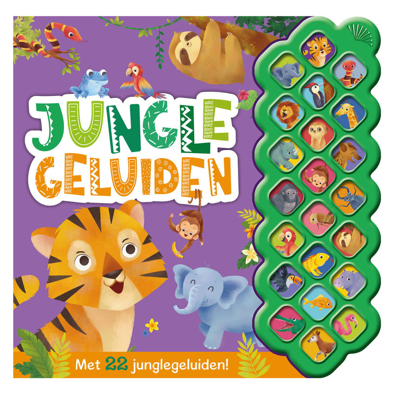 Load image into Gallery viewer, Rebo publishers geluidenboek junglegeluiden

