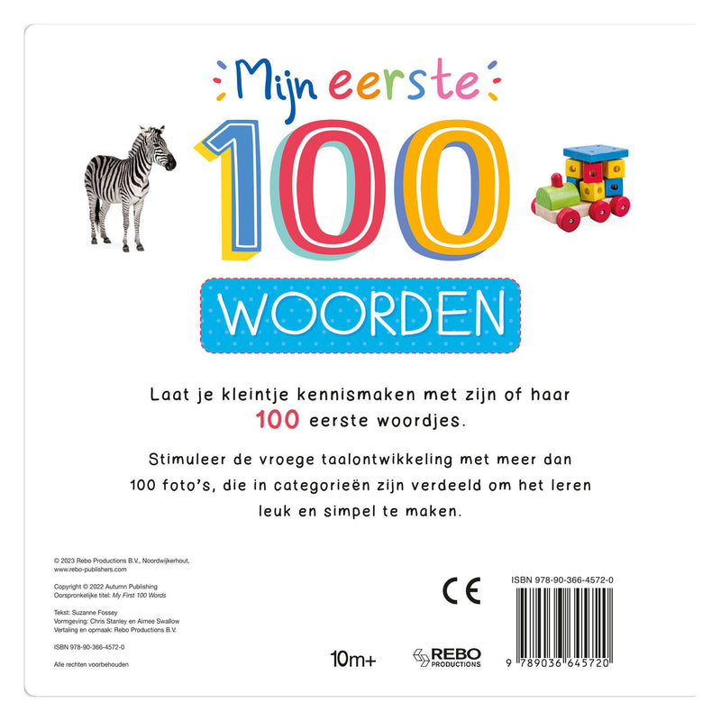 Load image into Gallery viewer, Rebo publishers mijn eerste 100 woorden
