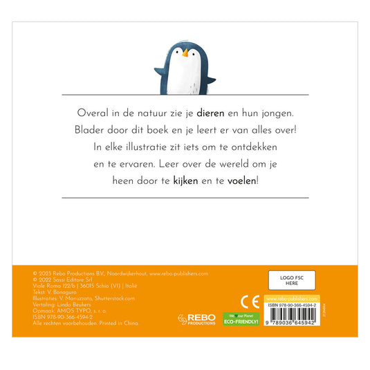 Rebo publishers dieren - eerste voelboek