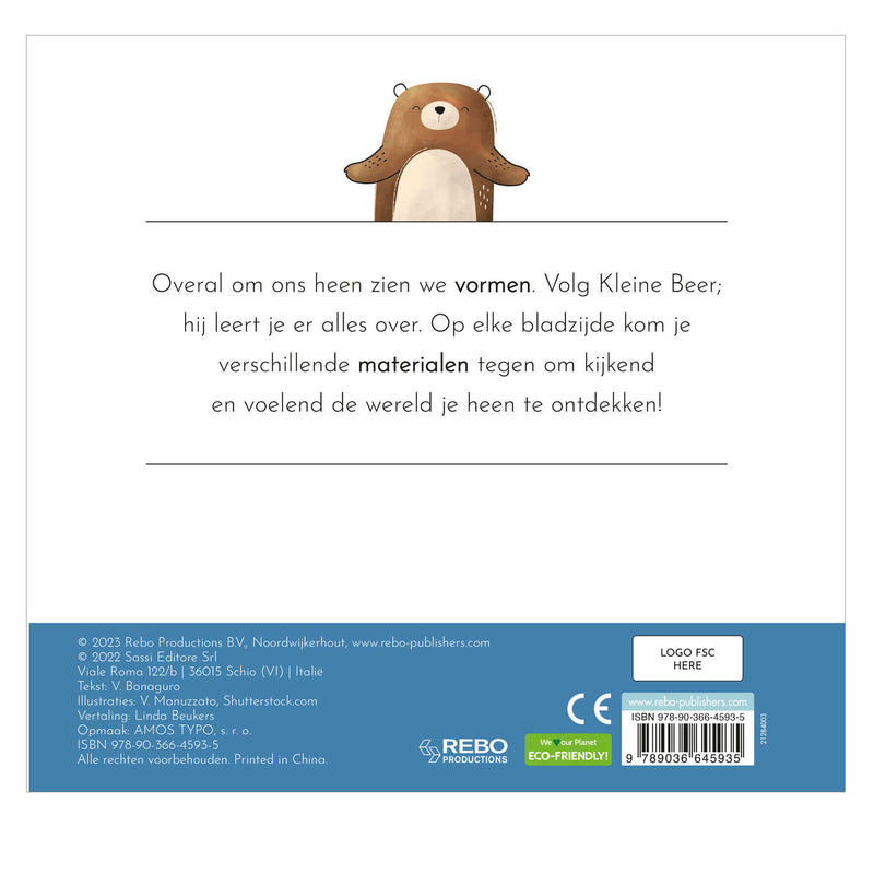 Load image into Gallery viewer, Rebo publishers vormen - eerste voelboek
