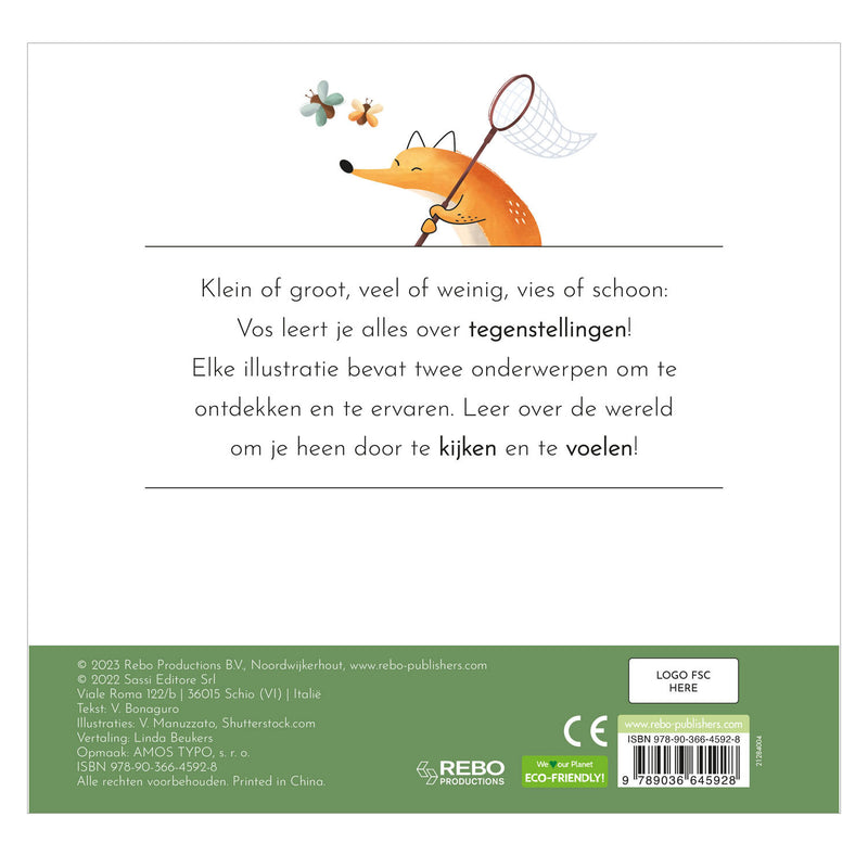 Load image into Gallery viewer, Rebo publishers tegenstellingen - eerste voelboek
