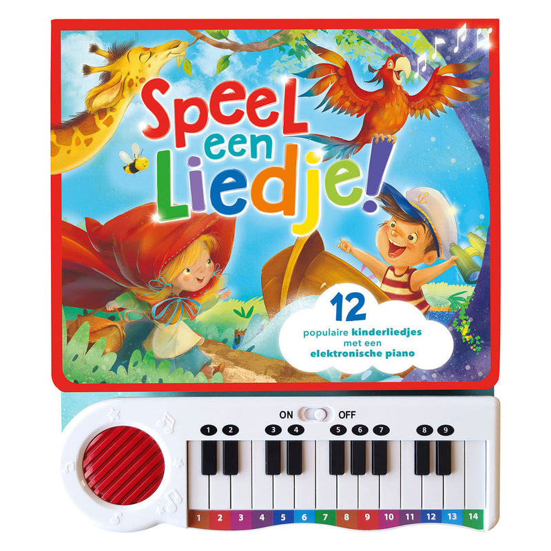 Load image into Gallery viewer, Geluidenboek speel een liedje! pianoboek
