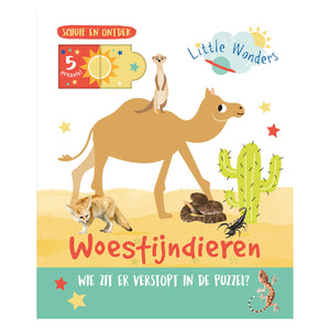 Rebo publishers woestijndieren - schuif en ontdek
