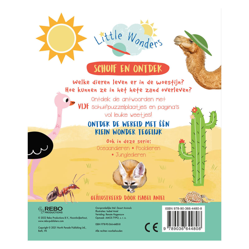 Load image into Gallery viewer, Rebo publishers woestijndieren schuif en ontdek
