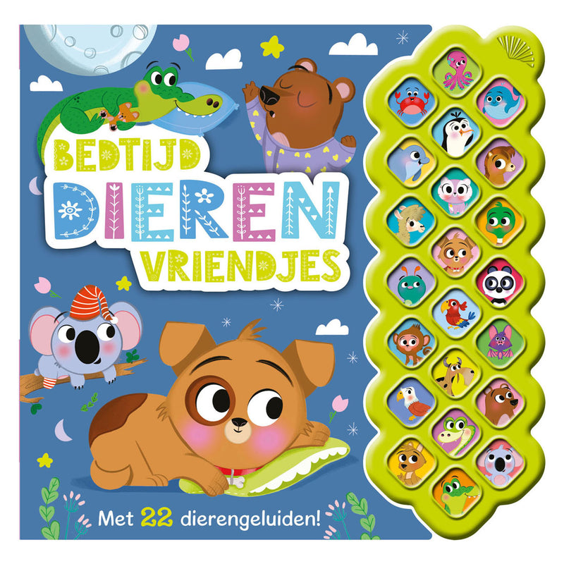 Load image into Gallery viewer, Rebo publishers geluidenboek bedtijd dierenvriendje
