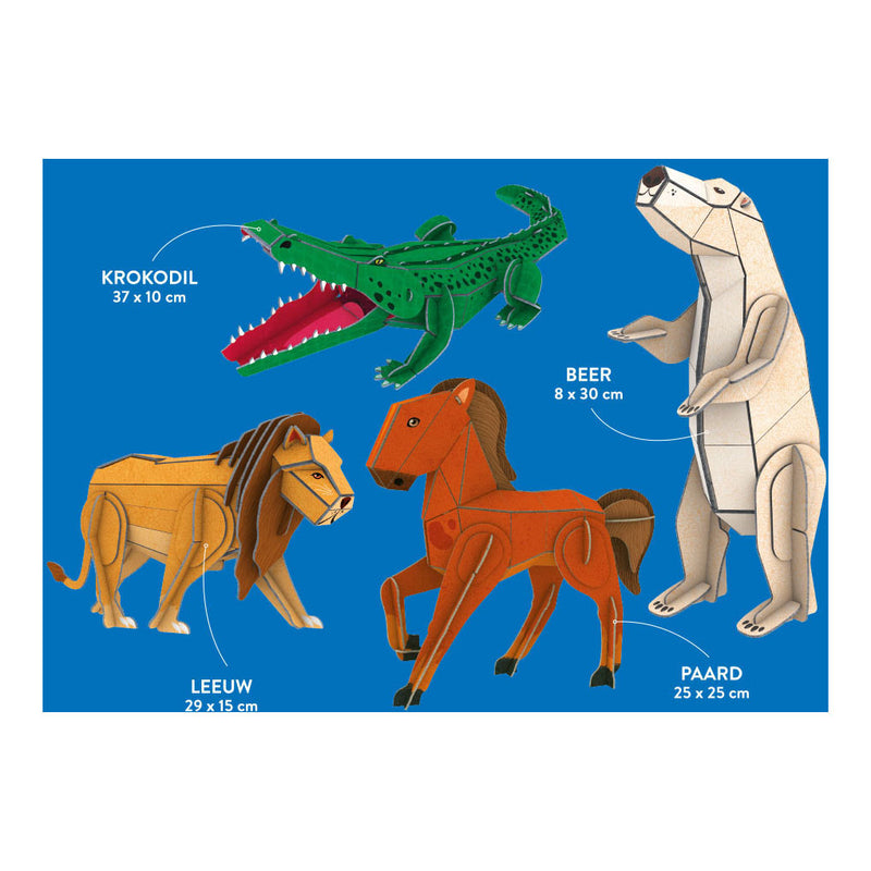 Load image into Gallery viewer, Rebo dieren - feit- en speelset
