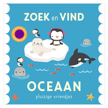 Rebo publishers zoek en vind - oceaan pluizige vriendjes