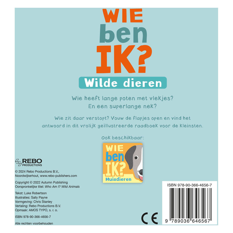 Load image into Gallery viewer, Rebo publishers wie ben ik? wilde dieren
