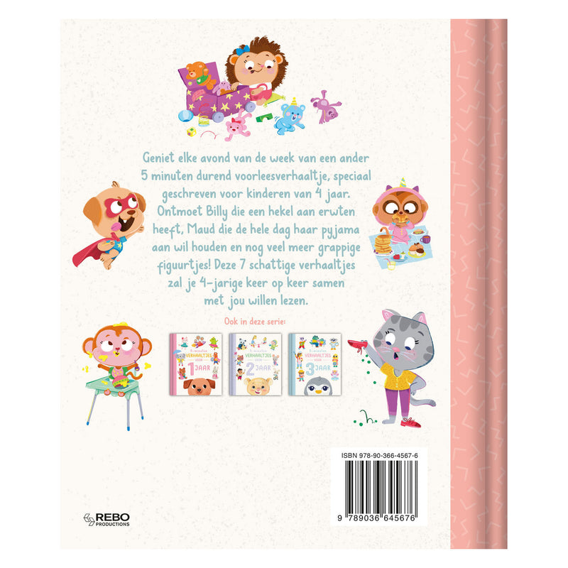 Load image into Gallery viewer, Rebo publishers 5-minutenverhaaltjes voor 4 jaar
