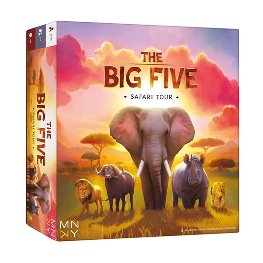 Mnky entertainment mnky - the big five bordspel