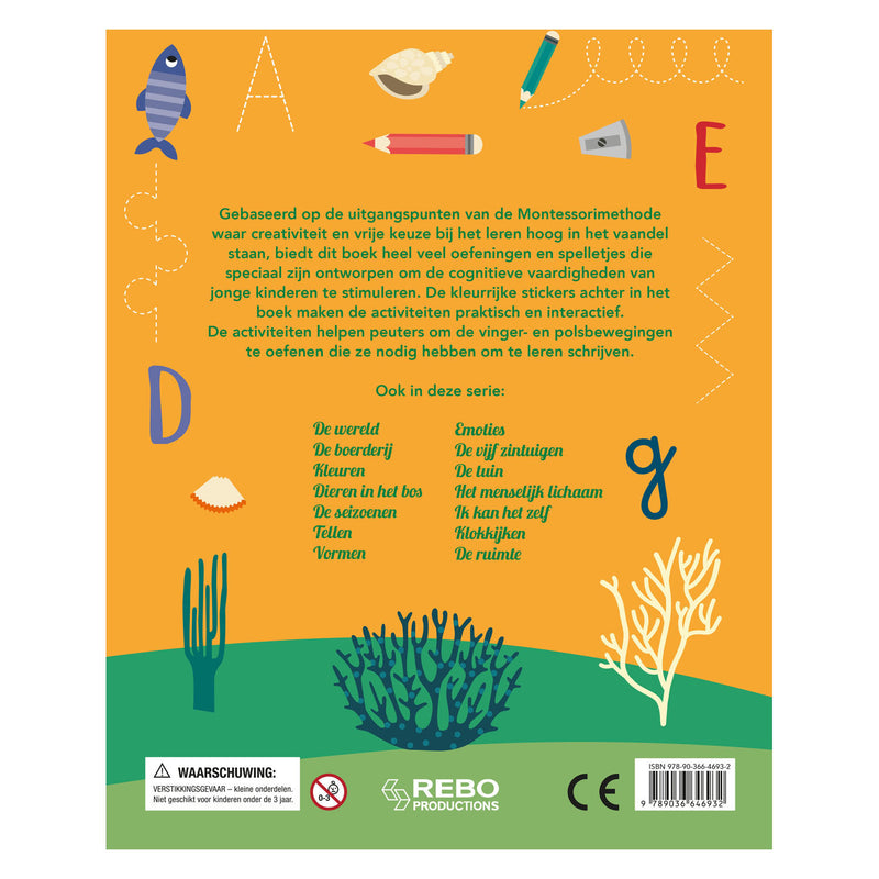 Load image into Gallery viewer, Rebo publishers leren schrijven-leukste oefenboek

