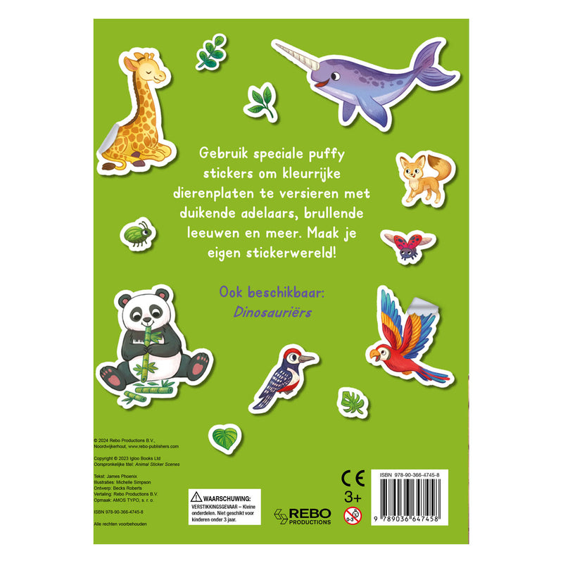 Load image into Gallery viewer, Rebo publishers dieren - stickerplezier
