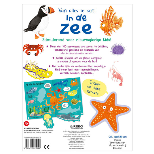 Rebo publishers in de zee - van alles te zien!