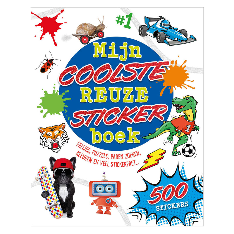 Load image into Gallery viewer, Rebo publishers mijn coolste reuzestickerboek
