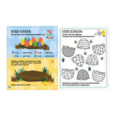 Rebo publishers doeboek dino's - 1000 stickers