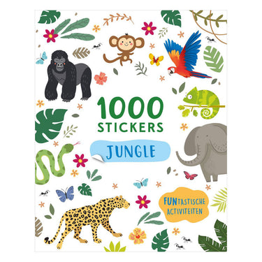 Rebo publishers doeboek jungle - 1000 stickers
