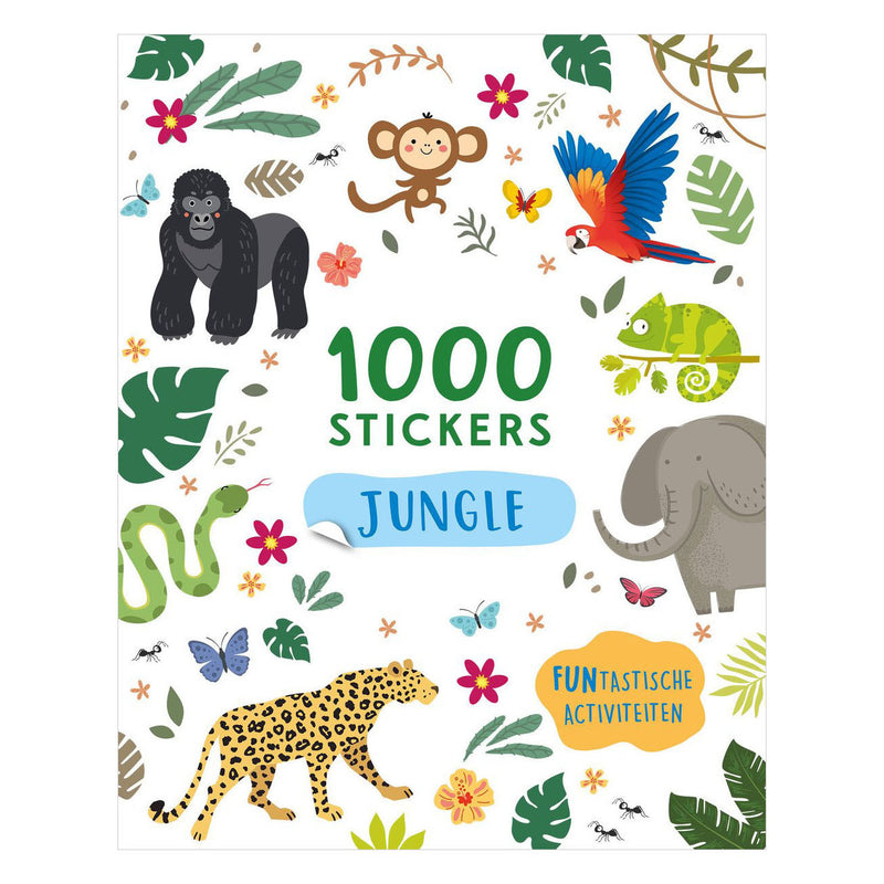 Load image into Gallery viewer, Rebo publishers doeboek jungle - 1000 stickers

