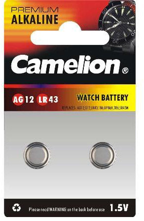 Battery Camelion V12GA - LR43 (2 pcs)