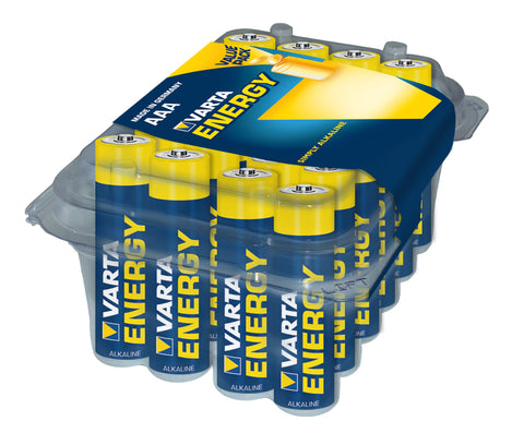 Varta energy battery aaa/lr03 box 24 pieces