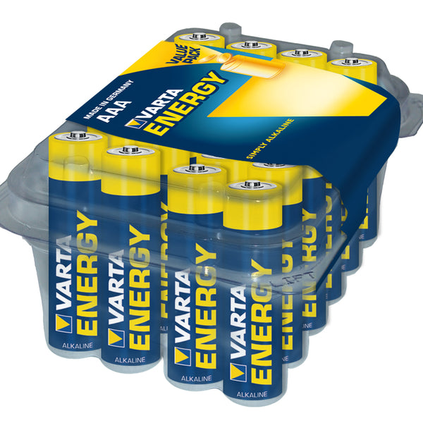 Varta energy battery aaa/lr03 box 24 pieces