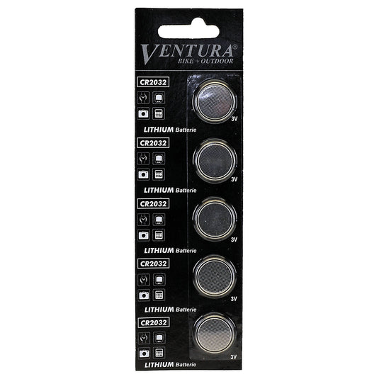 Ventura batterij 3v cr2032 lithium (5 stuks)