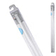 Wicotex douchestang aluminium 110-200cm wit