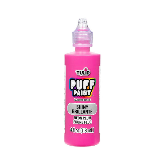 Tulip • dimensional fabric paint puff neon plum 118ml