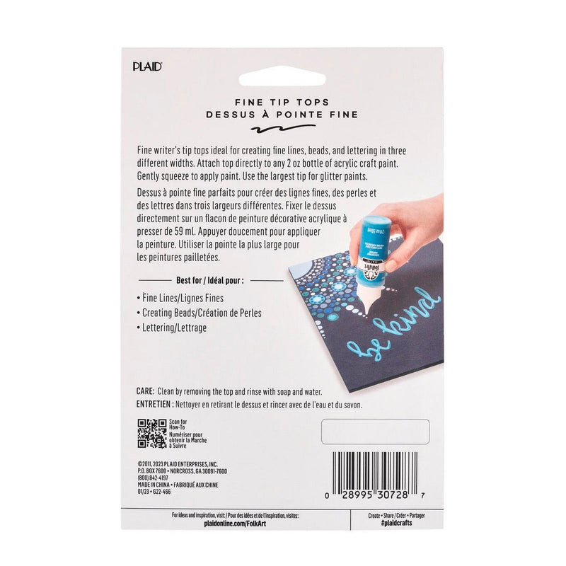 Load image into Gallery viewer, Folkart • bottle top writer tips 6pcs
