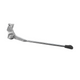 Falkx city long standaard vast 28 300mm zilver