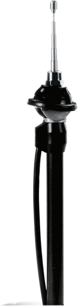Carpoint telescoopantenne 100 cm – 4 secties – chroom – verstelbaar 0-30° – inzinkbaar – verbeterde radio ontvangst