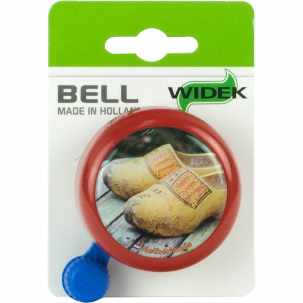 Widek bell red clogs on map