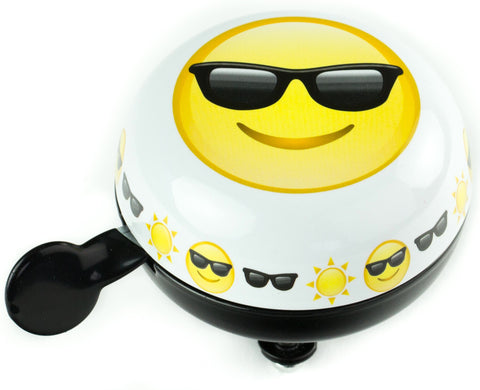Widek ding dong bell big smile sunglasses emoticons on card