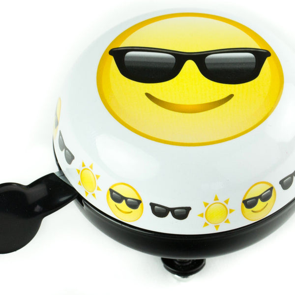 Widek ding dong bell big smile sunglasses emoticons on card