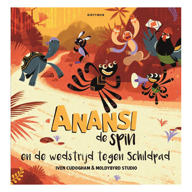 Gottmer uitgevers groep anansi de spin en de wedstrijd tegen schildpad
