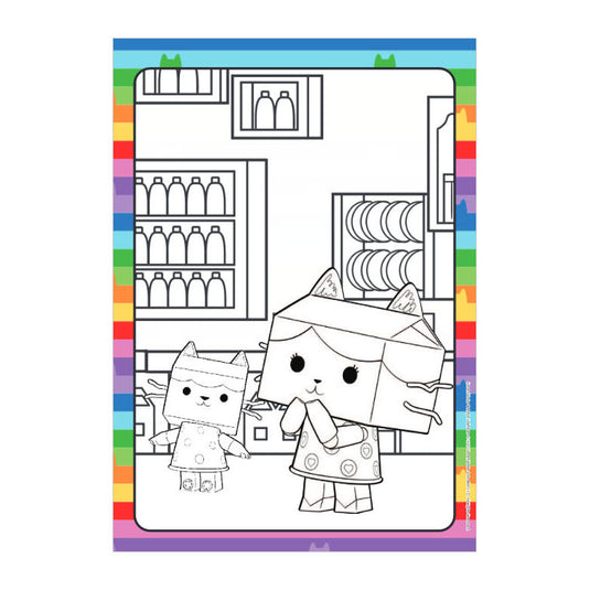 Gottmer uitgevers groep kleurboek: kleur mee met gabby 4+