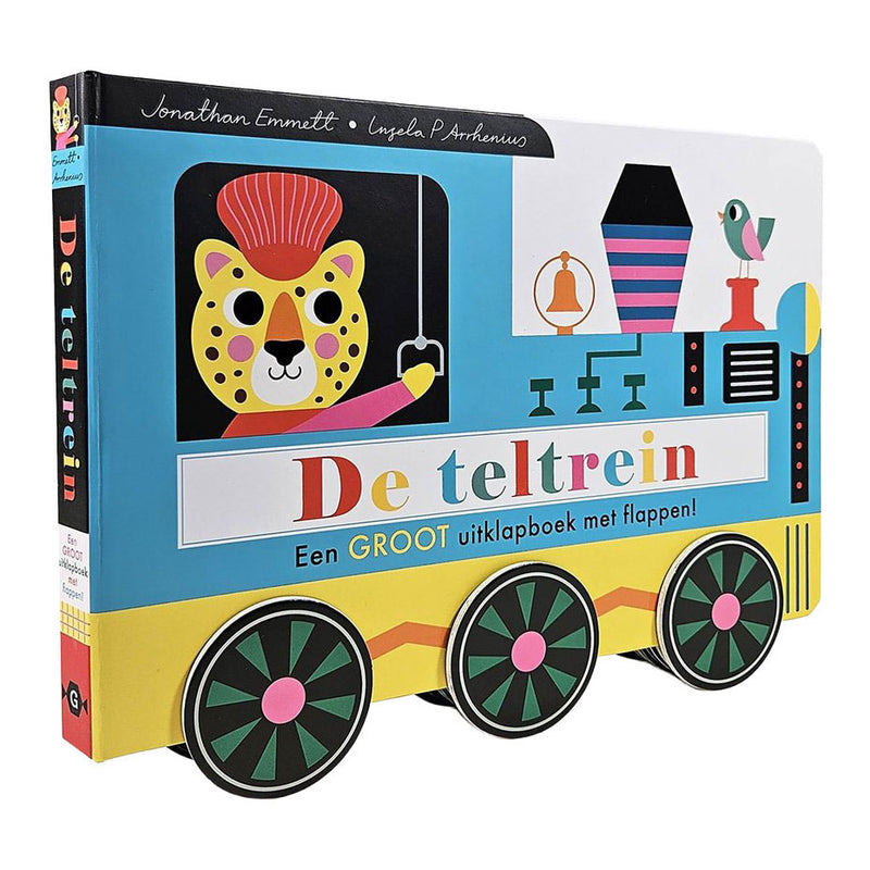 Load image into Gallery viewer, Gottmer uitgevers groep kartonboek: de teltrein. 2+
