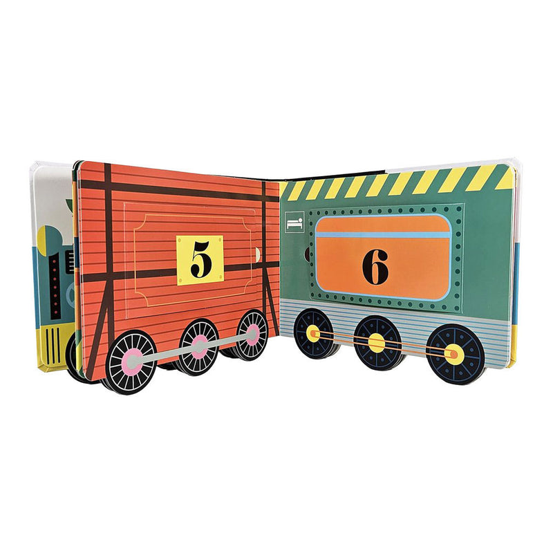 Load image into Gallery viewer, Gottmer uitgevers groep kartonboek: de teltrein. 2+
