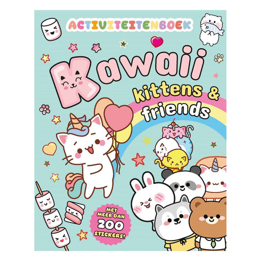 Gottmer uitgevers groep kawaii kittens friends activiteitenboek