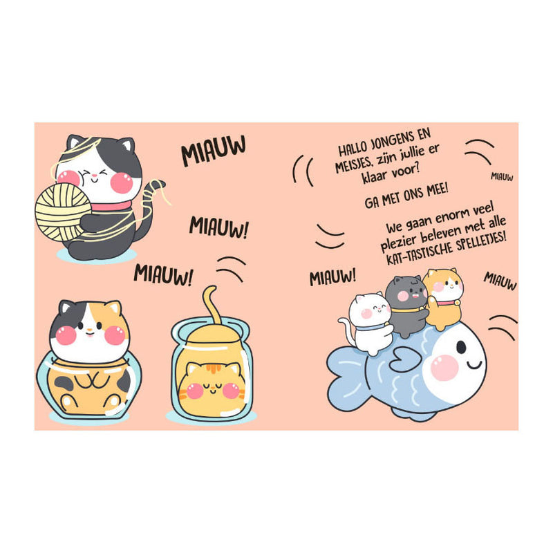 Load image into Gallery viewer, Gottmer uitgevers groep kawaii kittens friends activiteitenboek
