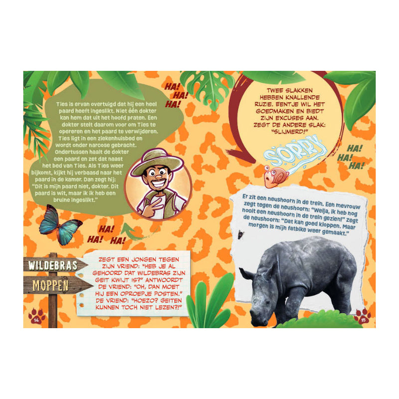 Load image into Gallery viewer, Gottmer uitgevers groep wildebras dierenmoppenboek

