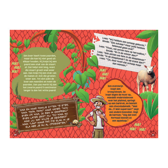 Gottmer uitgevers groep wildebras dierenmoppenboek