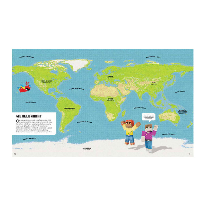 Load image into Gallery viewer, Gottmer uitgevers groep minecraft: atlas van de wereld 7+
