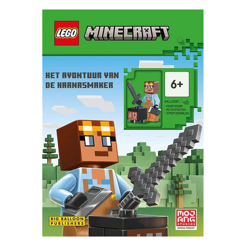 Load image into Gallery viewer, Gottmer uitgevers groep lego minecraft het avontuur van de harnasmaker
