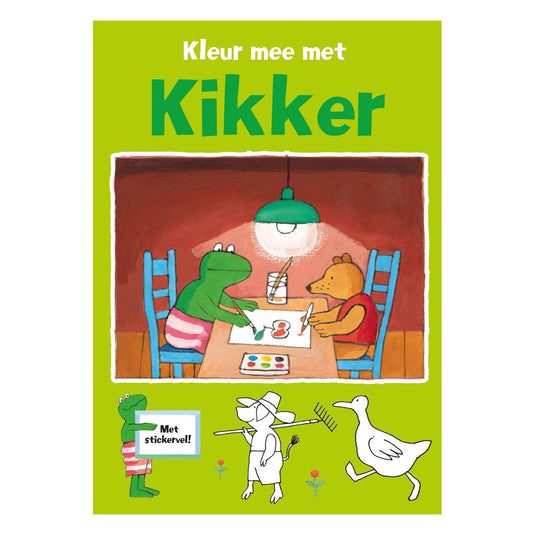 Gottmer uitgevers groep kleur mee met kikker